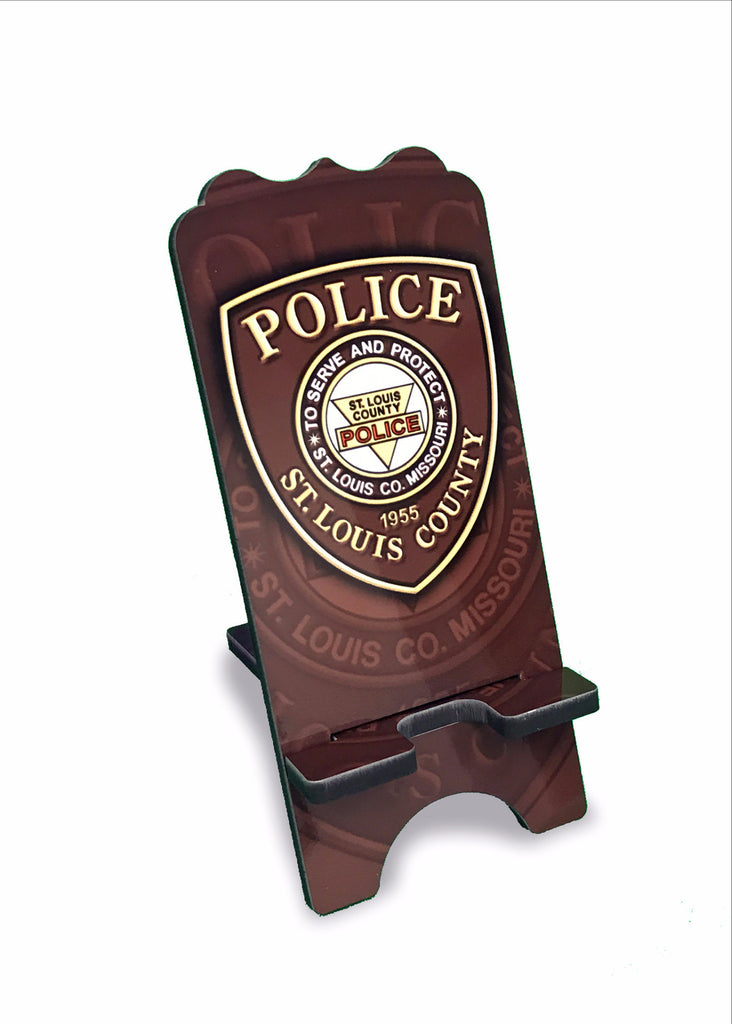 Item # CPI-059 St. Louis County P.D. Smartphone Image Stand