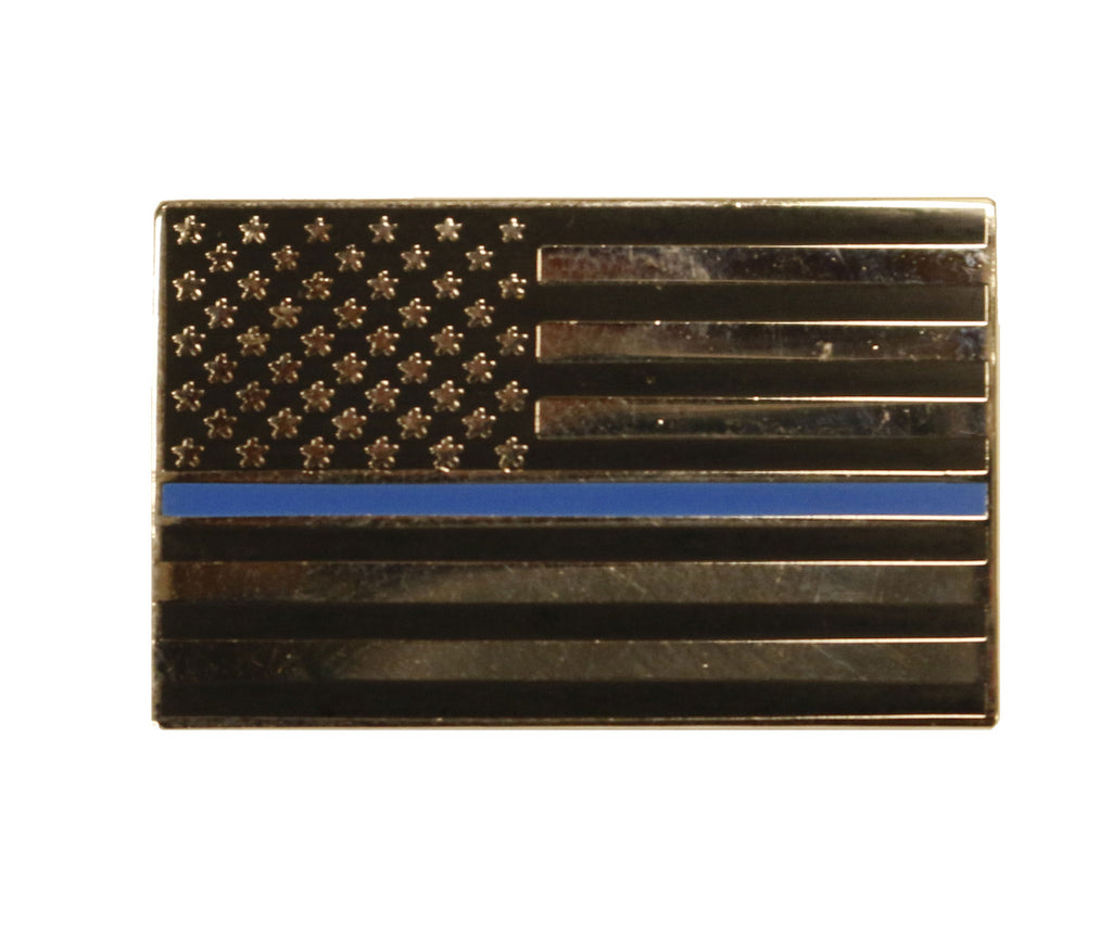 Item # CPI-003<br>"Thin Blue Line" Flag Pin